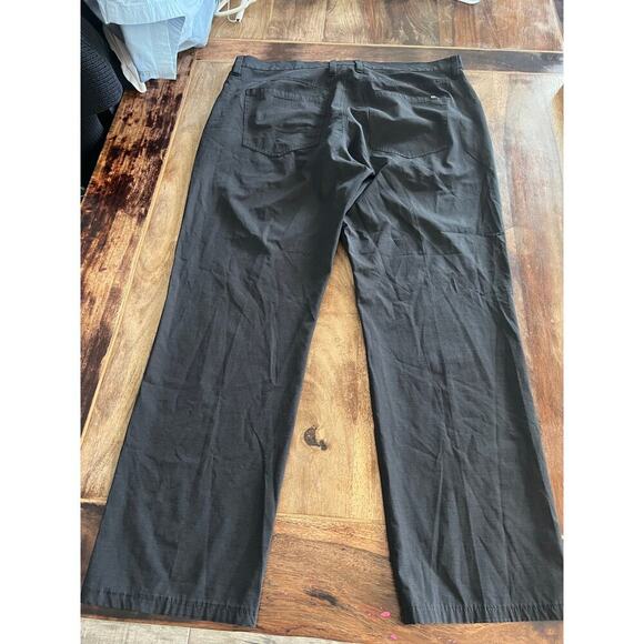 Travis Mathew Men's Black Mid Rise Cotton Blend Straight Leg Jeans Size 36 - Picture 7 of 7